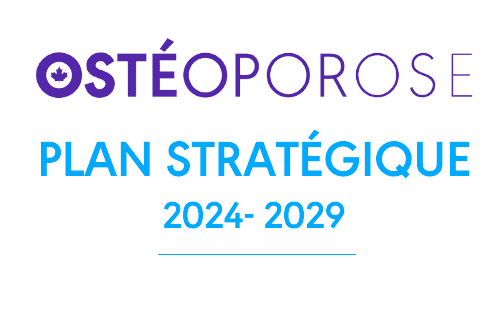 Text Reads: " Osteoporosis Strategic Plan 2024-2029"