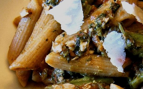 Penne au rapini et au thon