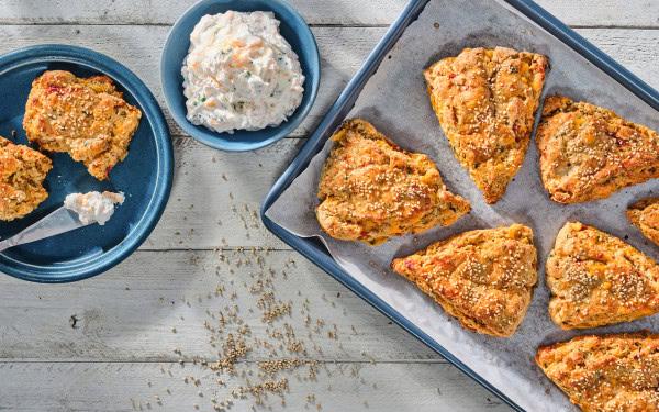 Cheddar Herb Scones